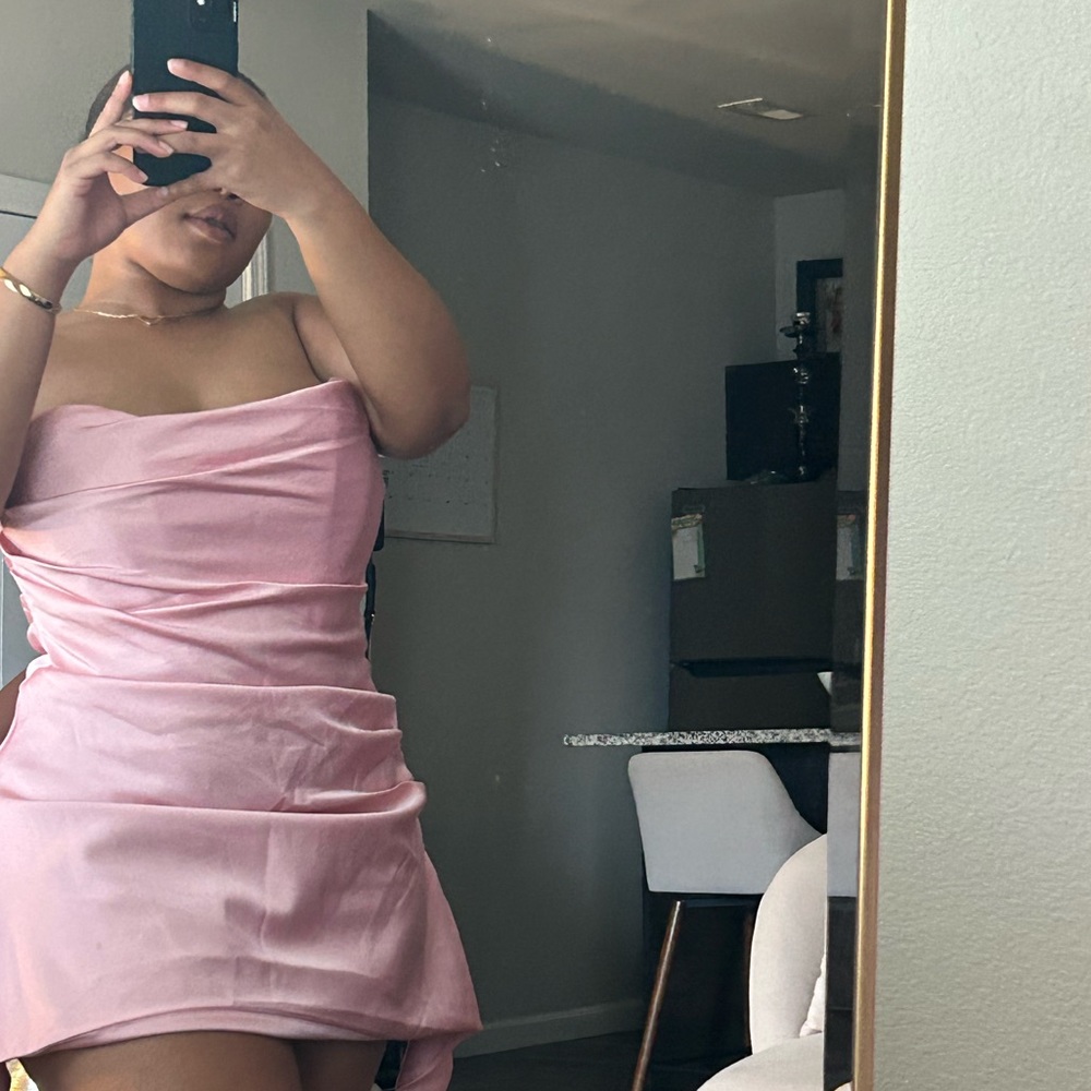 HouseofCB dress. Never worn with tags. Fits like a medium.